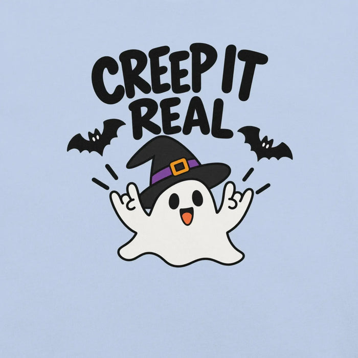 Creep It Real T-Shirt - Funny Halloween Ghost Gag Gift Graphic Tee