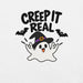Creep It Real T-Shirt - Funny Halloween Ghost Gag Gift Graphic Tee