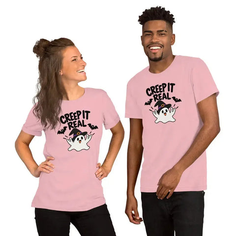 Creep It Real T-Shirt - Funny Halloween Ghost Gag Gift Graphic Tee - Image 24