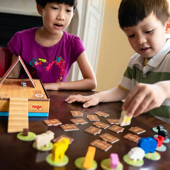 Critter Cruise - Cooperative Animals Board Game for Family, Adults, and Children (2-4 Players, Ages 3+) - HABA