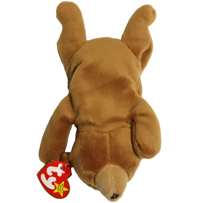 Cubbie the Bear Plush (8", Style 4010) - Ty - Original Beanie Babies Series (1993)