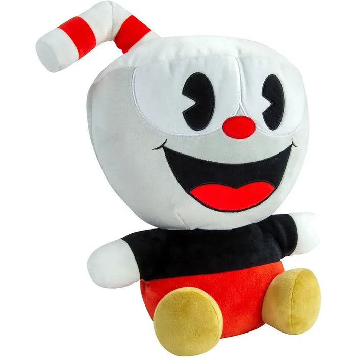 Cupman - Sitting Cuphead Large Plush (14") - Tomy - Club Mocchi Mocchi Series