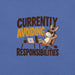 Currently Avoiding Responsibilities T-Shirt - Funny Lazy Donkey Graphic Tee