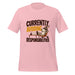 Currently Avoiding Responsibilities T-Shirt - Funny Lazy Donkey Graphic Tee