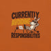 Currently Avoiding Responsibilities T-Shirt - Funny Lazy Donkey Graphic Tee