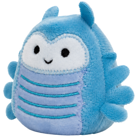 Cutie Beans - Snugglies Blue Pill Bug Plush (3