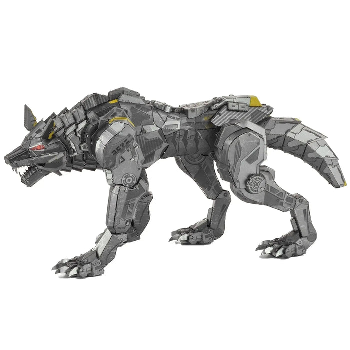 Cyber Wolf Figure Model Kit (Steel, Moderate Difficulty) - Fascinations - Metal Earth Premium Series - (2024)