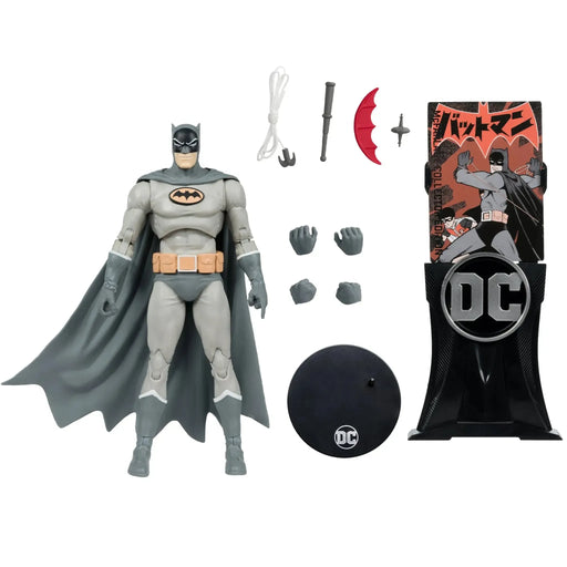 DC Comics [Bat-Manga] - Grey Suit Batman Action Figure (7") - McFarlane Toys - McFarlane Collector Edition, DC Multiverse Series (16) - (2024)