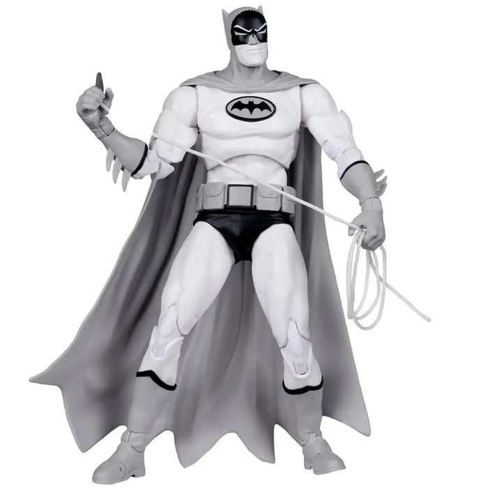 DC Comics [Bat-Manga] - White Suit Batman Action Figure (7.25") - McFarlane Toys - McFarlane Collector Edition, DC Multiverse Series (16), Platinum Edition - (2024)