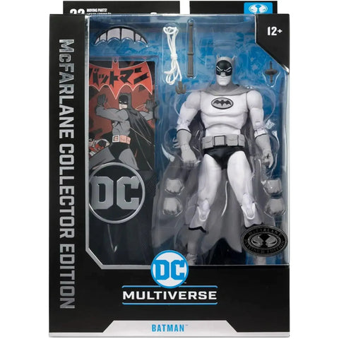 DC Comics [Bat-Manga] - White Suit Batman Action Figure (7.25
