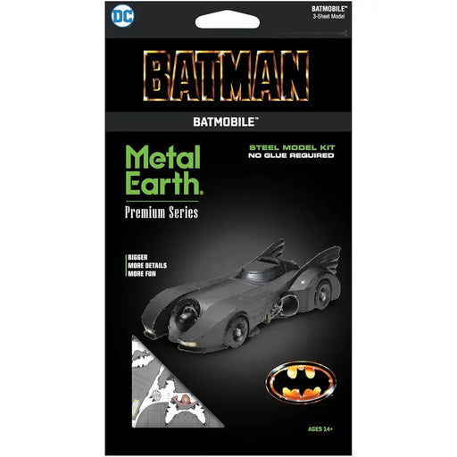 DC Comics [Batman] - Batmobile Car Figure Model Kit (Steel, Challenging Difficulty) - Fascinations - Metal Earth Premium Series