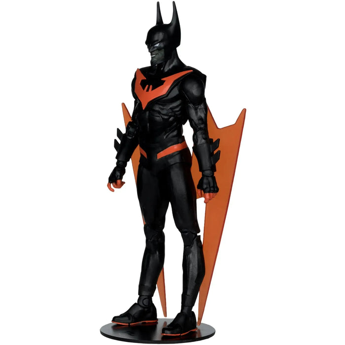 DC Comics [Batman Beyond: Neo-Gothic] - Black Suit Batman Action Figure (7.25") - McFarlane Toys - DC Multiverse Series, Platinum Edition (2024)