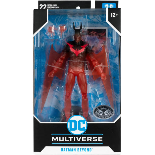 DC Comics [Batman Beyond: Neo-Gothic] - Red Suit Batman Action Figure (7.25") - McFarlane Toys - DC Multiverse Series, Platinum Edition (2024)