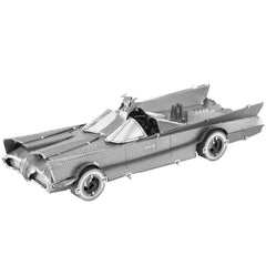 DC Comics [Batman Classic TV Series] - Batmobile Figure Model Kit (Steel, Moderate Difficulty) - Fascinations - Metal Earth Series - (2024)