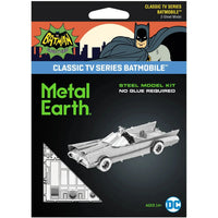 DC Comics [Batman Classic TV Series] - Batmobile Figure Model Kit (Steel, Moderate Difficulty) - Fascinations - Metal Earth Series - (2024)