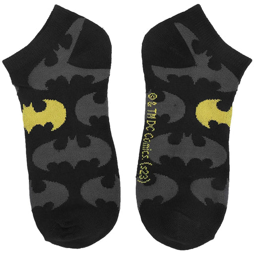 DC Comics - Batman Logo Ankle Socks (5 Pairs) - Bioworld