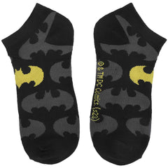 DC Comics - Batman Logo Ankle Socks (5 Pairs) - Bioworld