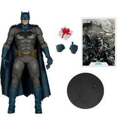 DC Comics [Batman: Noel] - Blue Suit Batman Action Figure (7.25") - McFarlane Toys - DC Multiverse Series, Platinum Edition (2024)
