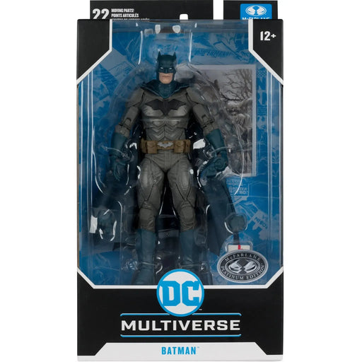 DC Comics [Batman: Noel] - Blue Suit Batman Action Figure (7.25") - McFarlane Toys - DC Multiverse Series, Platinum Edition (2024)