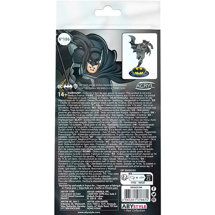 DC Comics [Batman] - Running Batman Standee Figure (4.25" Acrylic) - ABYstyle - Acryl Series