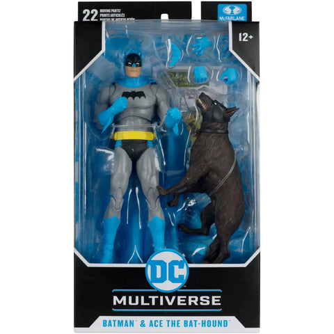 DC Comics [Batman: Silver Age] - Batman & Ace the Bat-Hound Action Figure Set (7