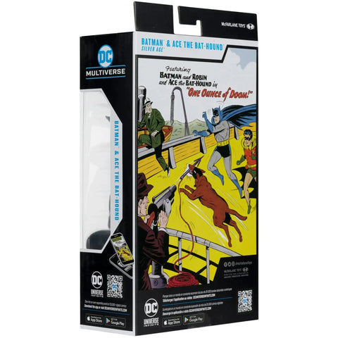 DC Comics [Batman: Silver Age] - Red Suit Batman & Ace the Bat-Hound Action Figure Set (7