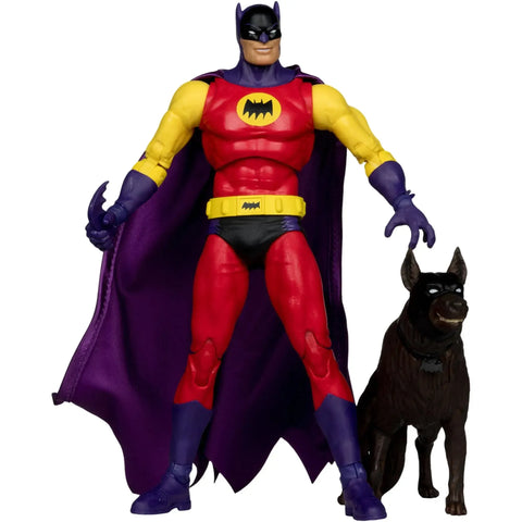 DC Comics [Batman: Silver Age] - Red Suit Batman & Ace the Bat-Hound Action Figure Set (7