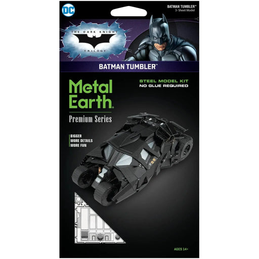 DC Comics [Batman: The Dark Knight Trilogy] - Batman Tumbler Vehicle 3D Figure Model Kit (Steel, Hard Difficulty) - Fascinations - Metal Earth Premium Series - (2024)