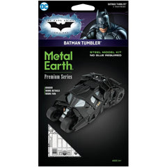 DC Comics [Batman: The Dark Knight Trilogy] - Batman Tumbler Vehicle 3D Figure Model Kit (Steel, Hard Difficulty) - Fascinations - Metal Earth Premium Series - (2024)
