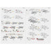 DC Comics [Batman] - Unpainted Batwing Figure Model Kit (Steel, Challenging Difficulty) - Fascinations - Metal Earth Series