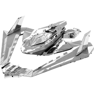 DC Comics [Batman v. Superman: Dawn of Justice] - Batwing Ship Figure Model Kit (Steel, Challenging Difficulty) - Fascinations - Metal Earth Series