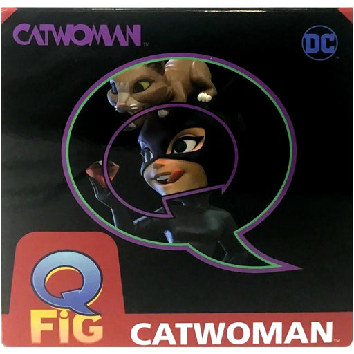 DC Comics - Catwoman Q-Fig Elite Diorama Figure (4.5") - Quantum Mechanix (QMx) - (2020)