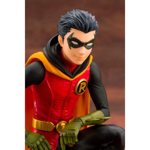 DC Comics - Damian Wayne Robin Figure (1:7 Scale, 1st Edition with Bonus Part) - Kotobukiya - Ikemen Series