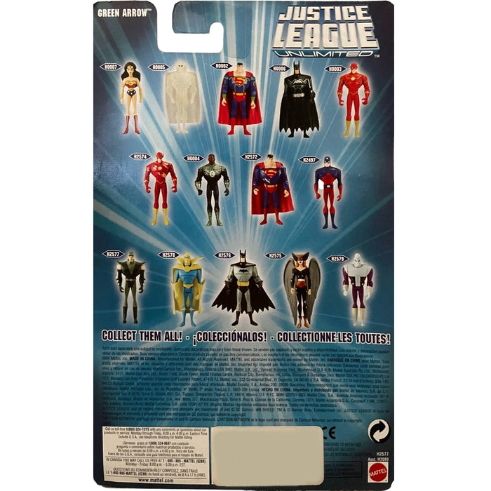 DC Comics - Green Arrow Action Figure (4.5") - Mattel - Justice League Unlimited Series - (2004)