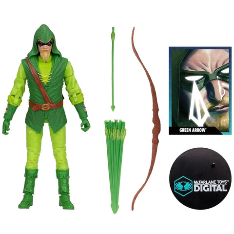 DC Comics [Green Arrow: The Longbow Hunters] - Classic Green Arrow Action Figure (7