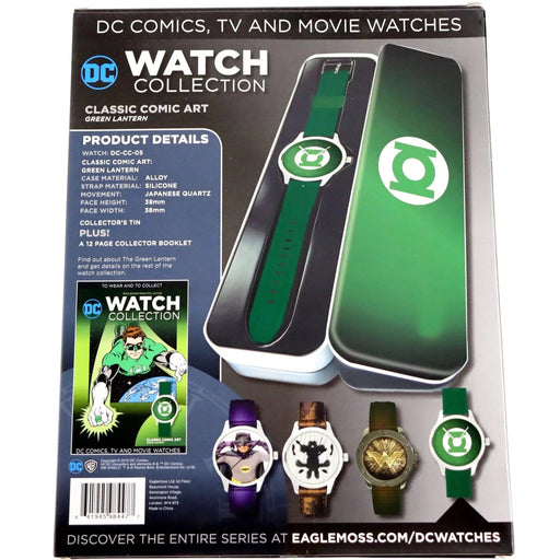 DC Comics [Green Lantern] - Classic Comic Design Watch & Collector Tin - Eaglemoss - Collection Wave 2