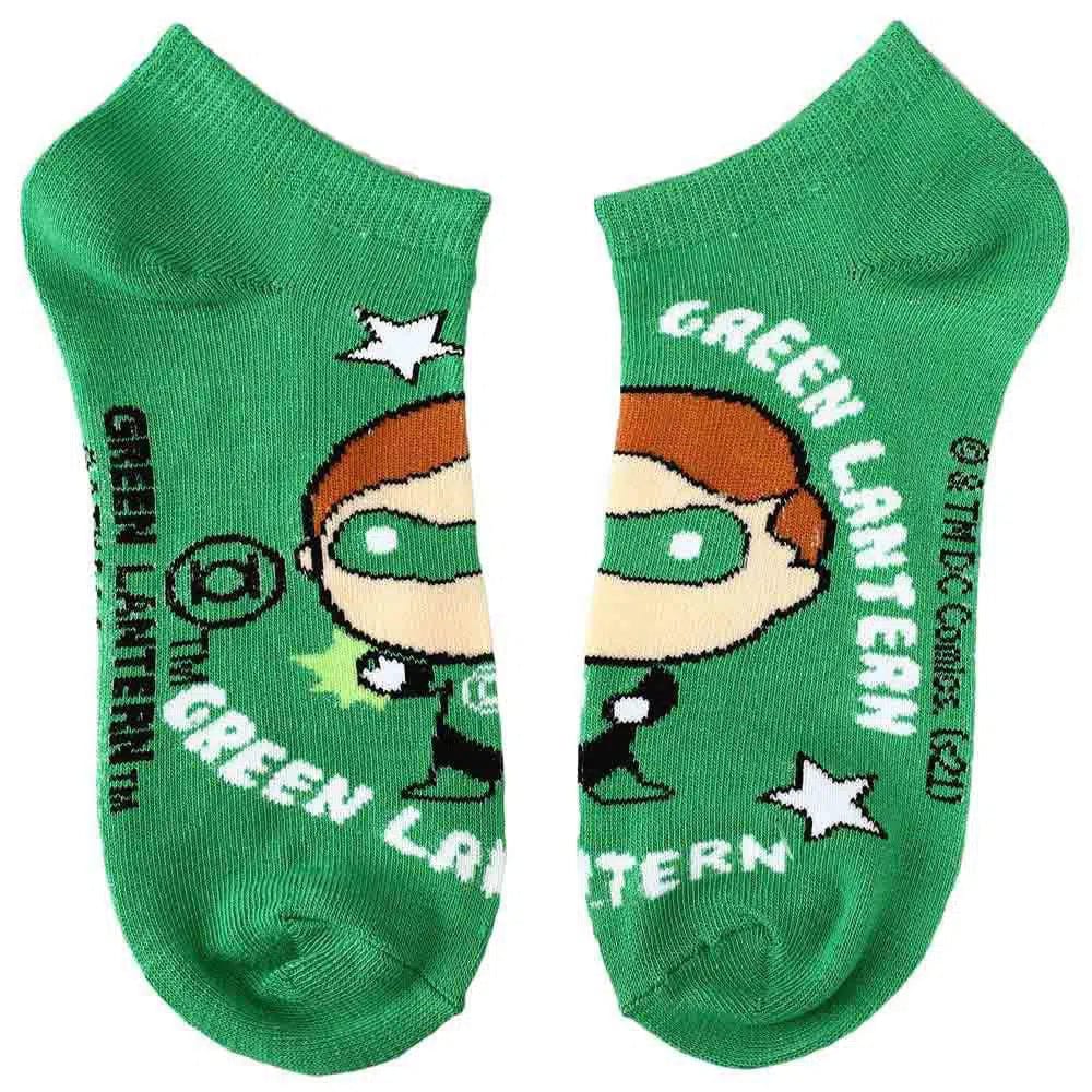 DC Comics: Justice League - Chibi Superheroes Ankle Socks (5 Pairs) - Bioworld