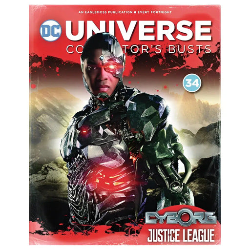 DC Comics: Justice League - Cyborg Mini-Bust Statue Figure (5") - Eaglemoss