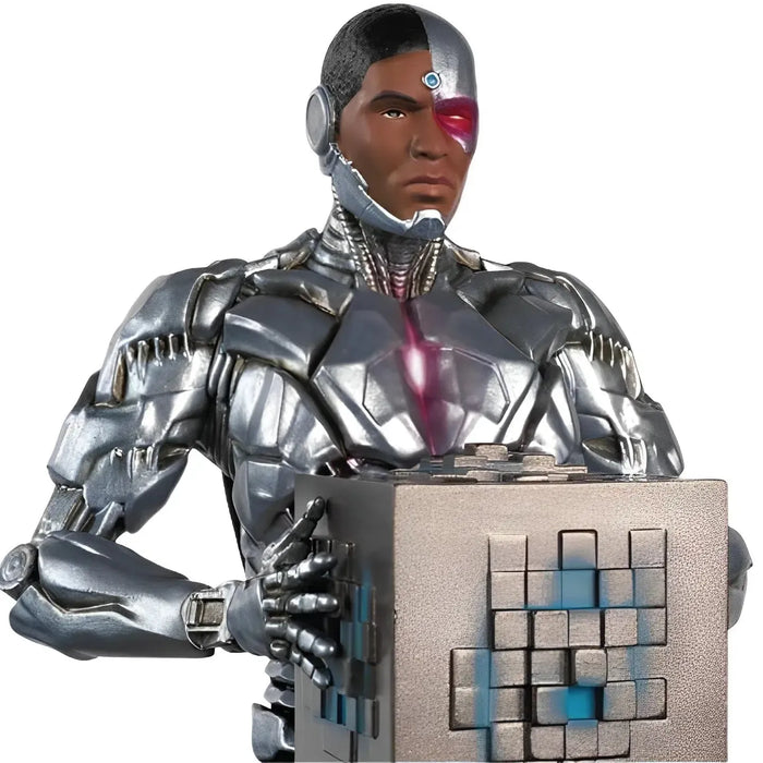 DC Comics: Justice League - Cyborg Mini-Bust Statue Figure (5") - Eaglemoss