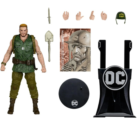 DC Comics - Sergeant Rock Action Figure (7.25