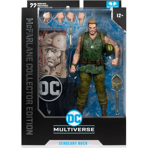 DC Comics - Sergeant Rock Action Figure (7.25