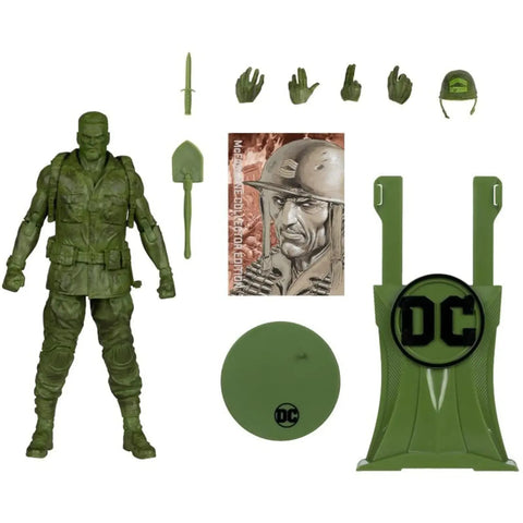 DC Comics - Sergeant Rock Action Figure (7.25
