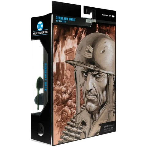 DC Comics - Sergeant Rock Action Figure (7.25