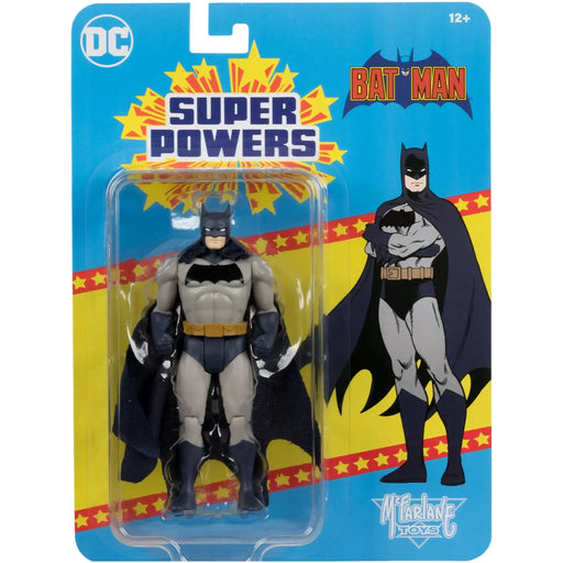 DC Comics [Super Powers] - Grey Suit Batman Action Figure (4.75") - McFarlane Toys - (2024)