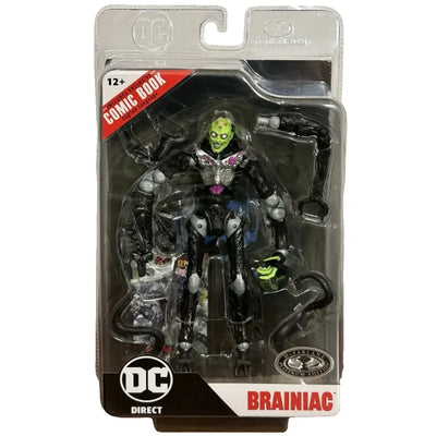 DC Comics [Superman: Ghosts of Krypton] - Brainiac Action Figure with Comic Book (7
