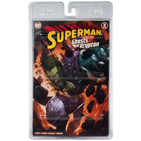DC Comics [Superman: Ghosts of Krypton] - Ghost of Zod Action Figure with Comic Book (7