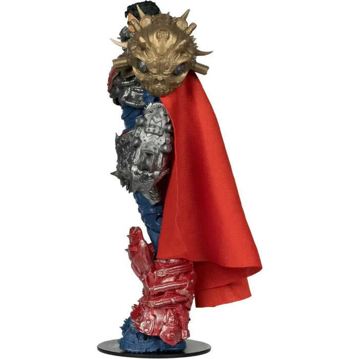 DC Comics [Superman: Ghosts of Krypton] - Kryptonian Armor Superman Action Figure with Comic Book (7") - McFarlane Toys - Page Punchers Series
