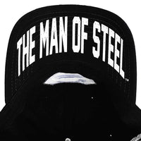 DC Comics: Superman - Snapback Hat (Black / White, Elite Flex, Pre-Curved Bil...- Image 6