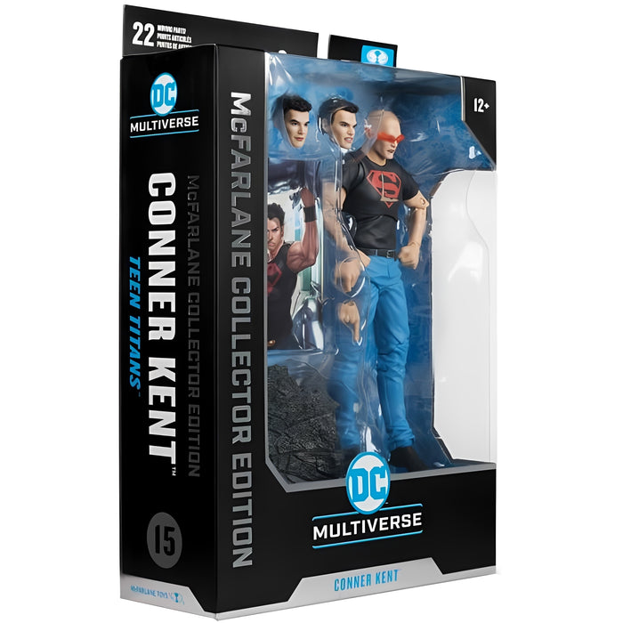DC Comics [Teen Titans] - Conner Kent Action Figure (7") - McFarlane Toys - McFarlane Collector Edition, DC Multiverse Series (15), Platinum Edition - (2024)