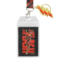 DC Comics: "The Flash" Worlds Collide - Lightning Bolt Lanyard - Bioworld- Image 1